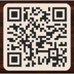Adesivo Quadrado Criar Código QR de Verificação do Site de Pequenas<br><div class="desc">Crie seu próprio personalizado, personalizado, simples, legal, moderno, na moda, minimalista, sem complicações, fácil de usar, cor preta e terra russa, site corporativo da organização empresarial endereço URL QR Codificações quadradas. Para personalizar, basta digitar o endereço da sua empresa / pequena empresa / site do casamento, e o gerador de...</div>