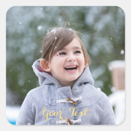 Adesivo Quadrado Criar Folha de Autocolantes de Fotografias Quadrad