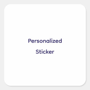 Adesivo Quadrado Crie o seu Personalizado
