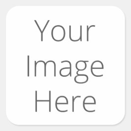 Adesivo Quadrado Crie os seus autocolantes quadrados grandes