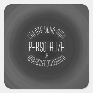 Adesivo Quadrado Crie seu próprio design - personalizado
