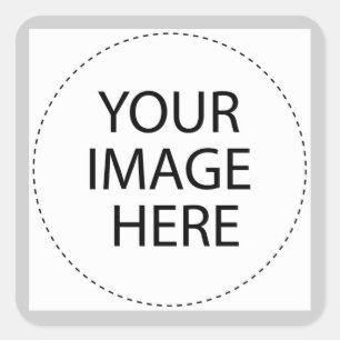 ADESIVO QUADRADO CRIE SEU PRÓPRIO - PERSONALIZE ISSO