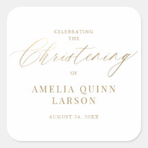 Cristalização de Script de Caligrafia Dourada Eleg