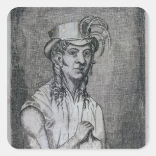 Adesivo Quadrado Cristão de sexta-feira Fletcher outubro