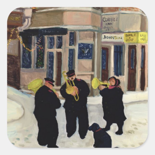 Adesivo Quadrado Cristãos Acordam! (Frente)