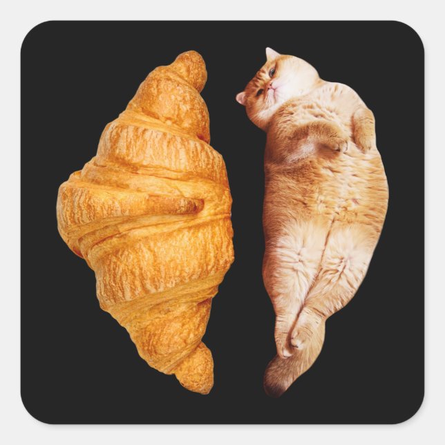 Adesivo Quadrado Croissant (Frente)