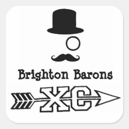 Adesivo Quadrado Cross Country Sticker