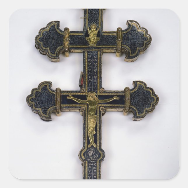Adesivo Quadrado Cross, de Clairmarais Abbey (Frente)