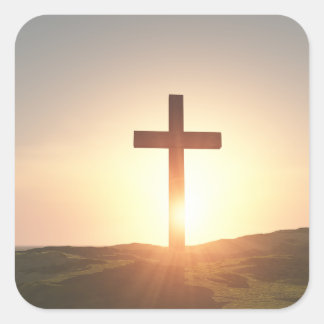 Adesivo Quadrado Cross Sticker
