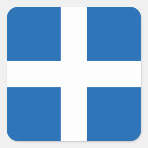 Adesivo Quadrado Cross Sticker