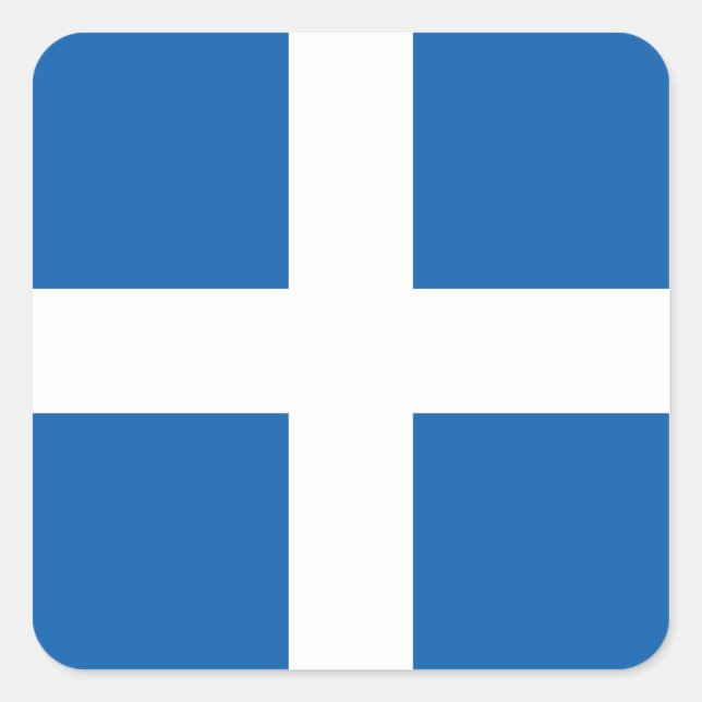 Adesivo Quadrado Cross Sticker (Frente)