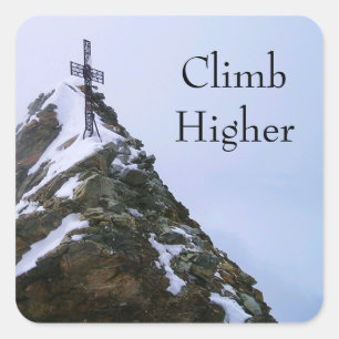 Adesivo Quadrado Cross Stickers da Cúpula Matterhorn