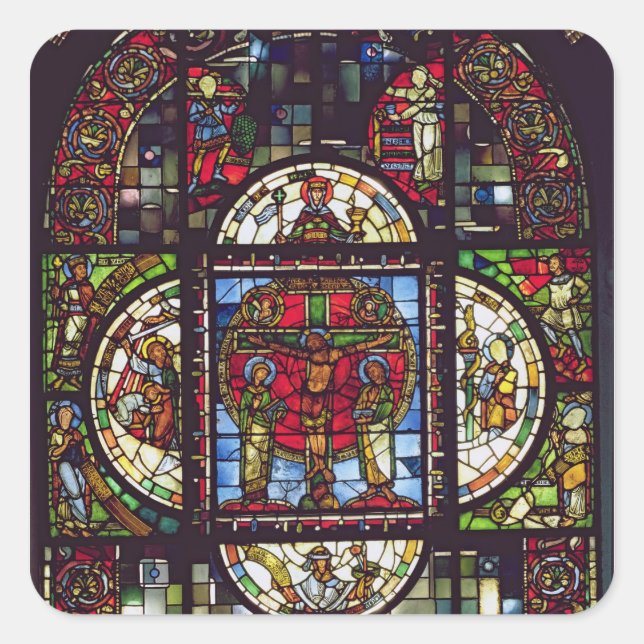 Adesivo Quadrado Crucificação (Frente)