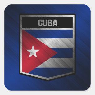 Adesivo Quadrado Cuba
