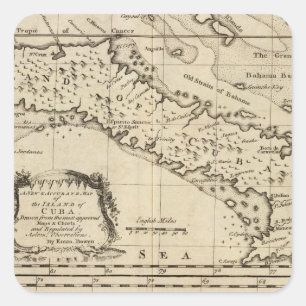 Adesivo Quadrado Cuba 3