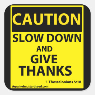 Adesivo Quadrado Cuidado