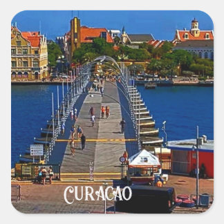Adesivo Quadrado Curacao Design