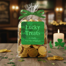 Custom Lucky Treats St. Patrick’s Day Square Stick