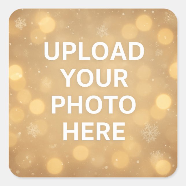 Adesivo Quadrado Custom Photo (Frente)