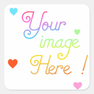 Adesivo Quadrado Customize your own Square Stickers