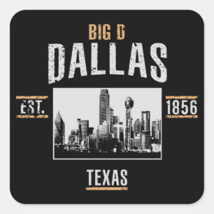 Adesivo Quadrado Dallas