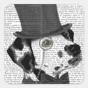 Adesivo Quadrado Dalmácia, Formal Hound e Chapéu