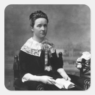 Adesivo Quadrado Dama Millicent Fawcett, c.1880