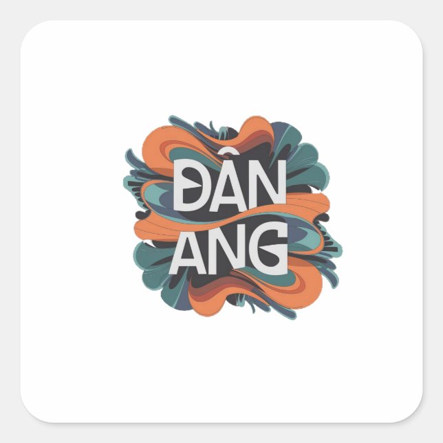 Adesivo Quadrado Danang (Frente)