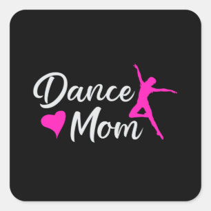 Adesivo Quadrado Dance Love Dancing Party Sport Dancer Engraçado P