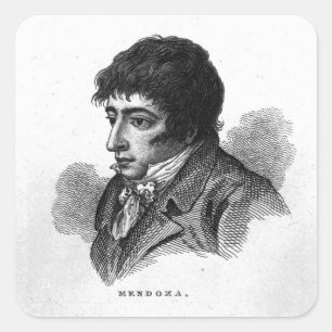 Adesivo Quadrado Daniel Mendoza