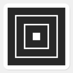 Adesivo Quadrado Danjuro Ichikawa Square Sticker