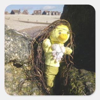 Adesivo Quadrado Danni, Sereia