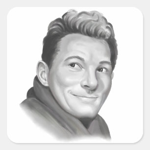 Adesivo Quadrado Danny Kaye