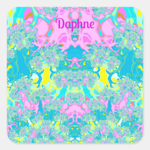 ADESIVO QUADRADO DAPHNE ~ PASTEL PERFECTION ~