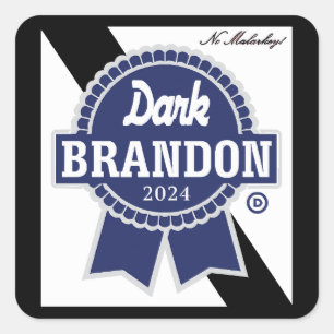 Adesivo Quadrado Dark Brandon 2024