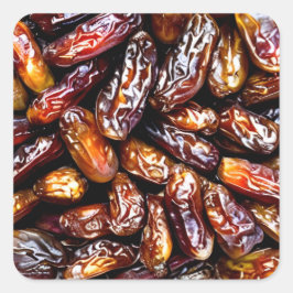Adesivo Quadrado Dates Square Sticker