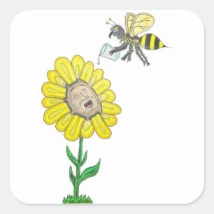 Adesivo Quadrado Dave Nation Honey Dripper