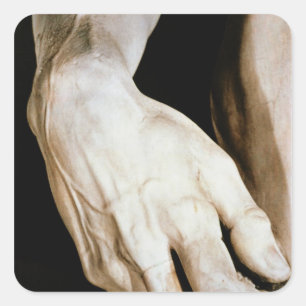 Adesivo Quadrado David by Michelangelo Buonarroti , 1501-04