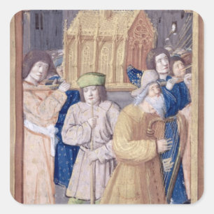 Adesivo Quadrado David e a arca da obrigação contratual