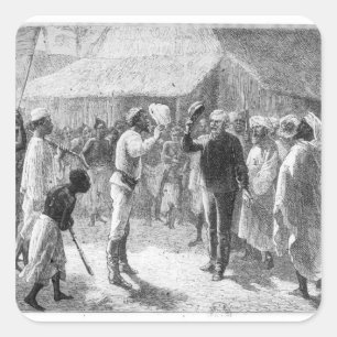 Adesivo Quadrado David Livingstone de 'como eu encontrei