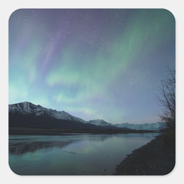 Adesivo Quadrado Dawn Aurora (Frente)