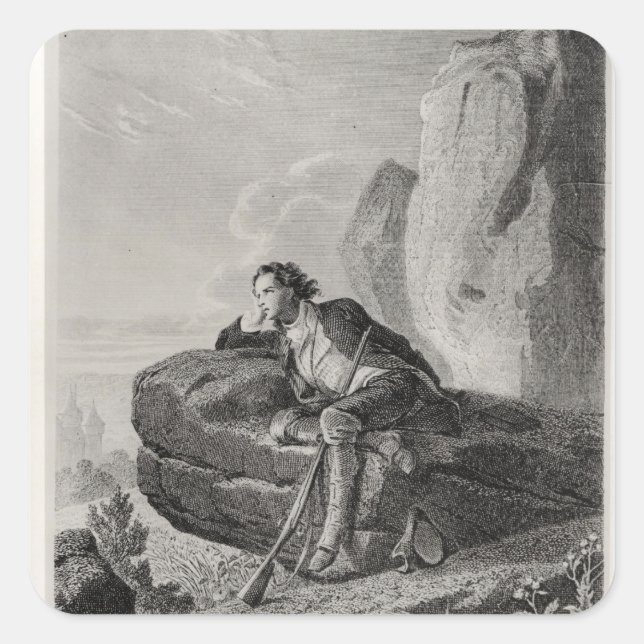 Adesivo Quadrado Daydreams (Frente)