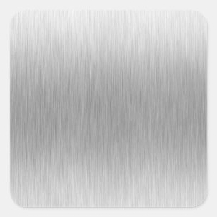 Adesivo Quadrado De aço inoxidável de alumínio escovado Textured