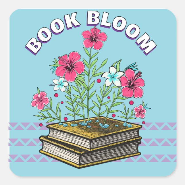 Adesivo Quadrado de volta à escola (Frente)