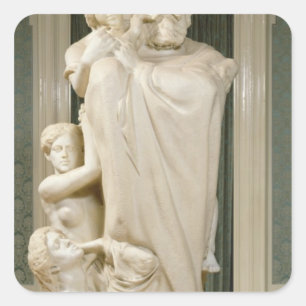 Adesivo Quadrado Dedicação a Brahms, 1909