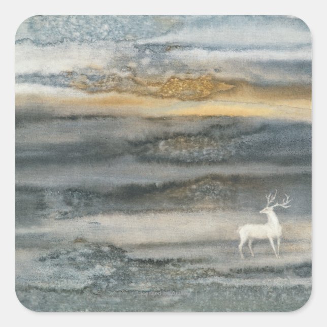 Adesivo Quadrado Deer (Frente)