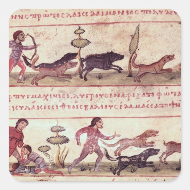 Adesivo Quadrado Deer Hunting (Frente)