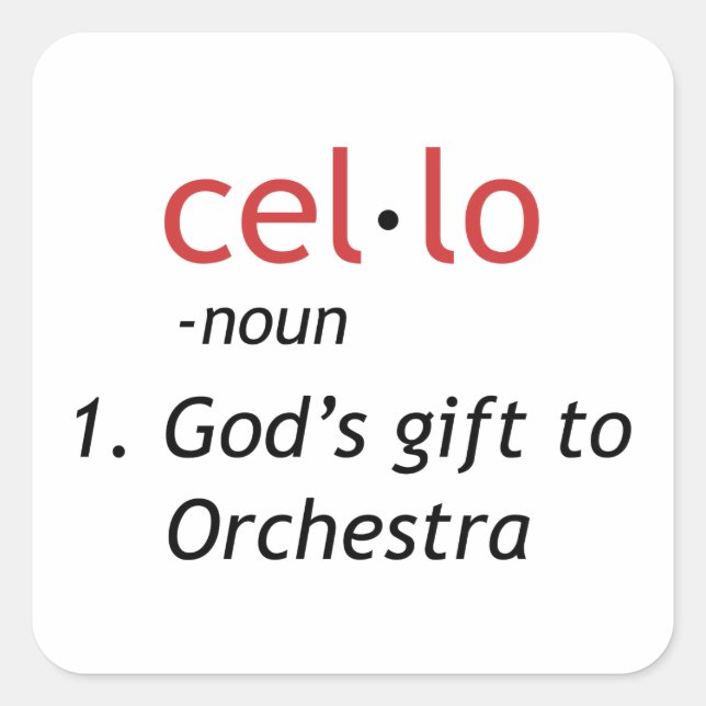 Adesivo Quadrado Definição Cello