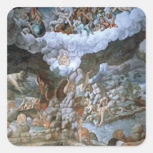 Adesivo Quadrado Dei Giganti de Sala (fresco) (veja igualmente
