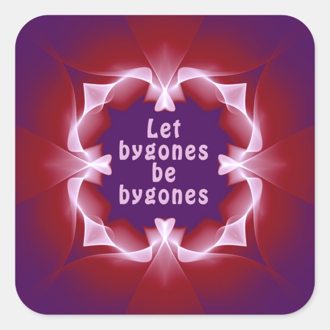 Adesivo Quadrado Deixem-me passar. (Frente)